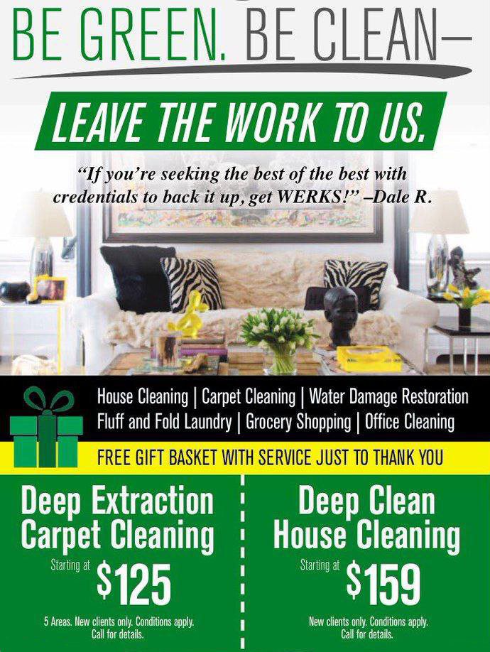 House cleaning service in Oceanside home
